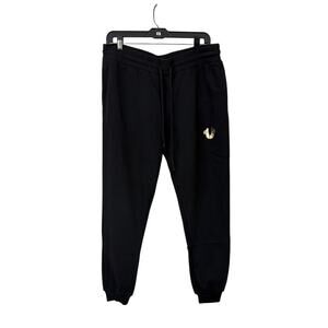 True Religion 208119 Jet Black Arch HS Jogger Size XL New with tags